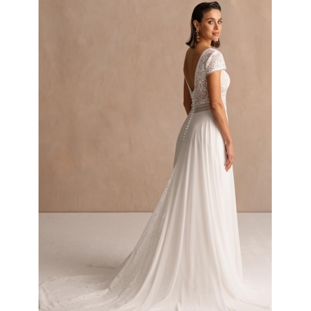 Pellegrino, robe de mariée fluide de Marylise