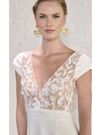 Oh la la, robe de mariée fluide Rembo Styling