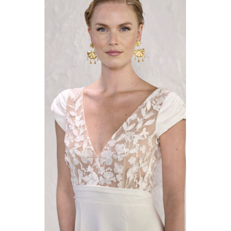 Oh la la, robe de mariée fluide Rembo Styling